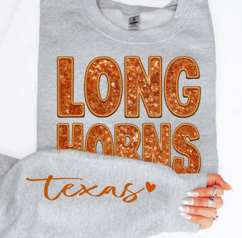 Longhorns + Sleeve 🧡