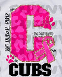 Pink out Cubs 💗