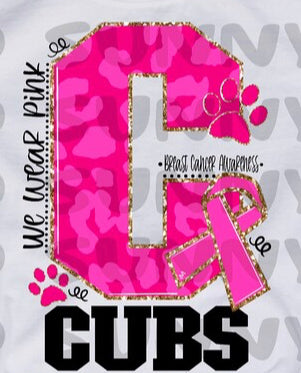 Pink out Cubs 💗